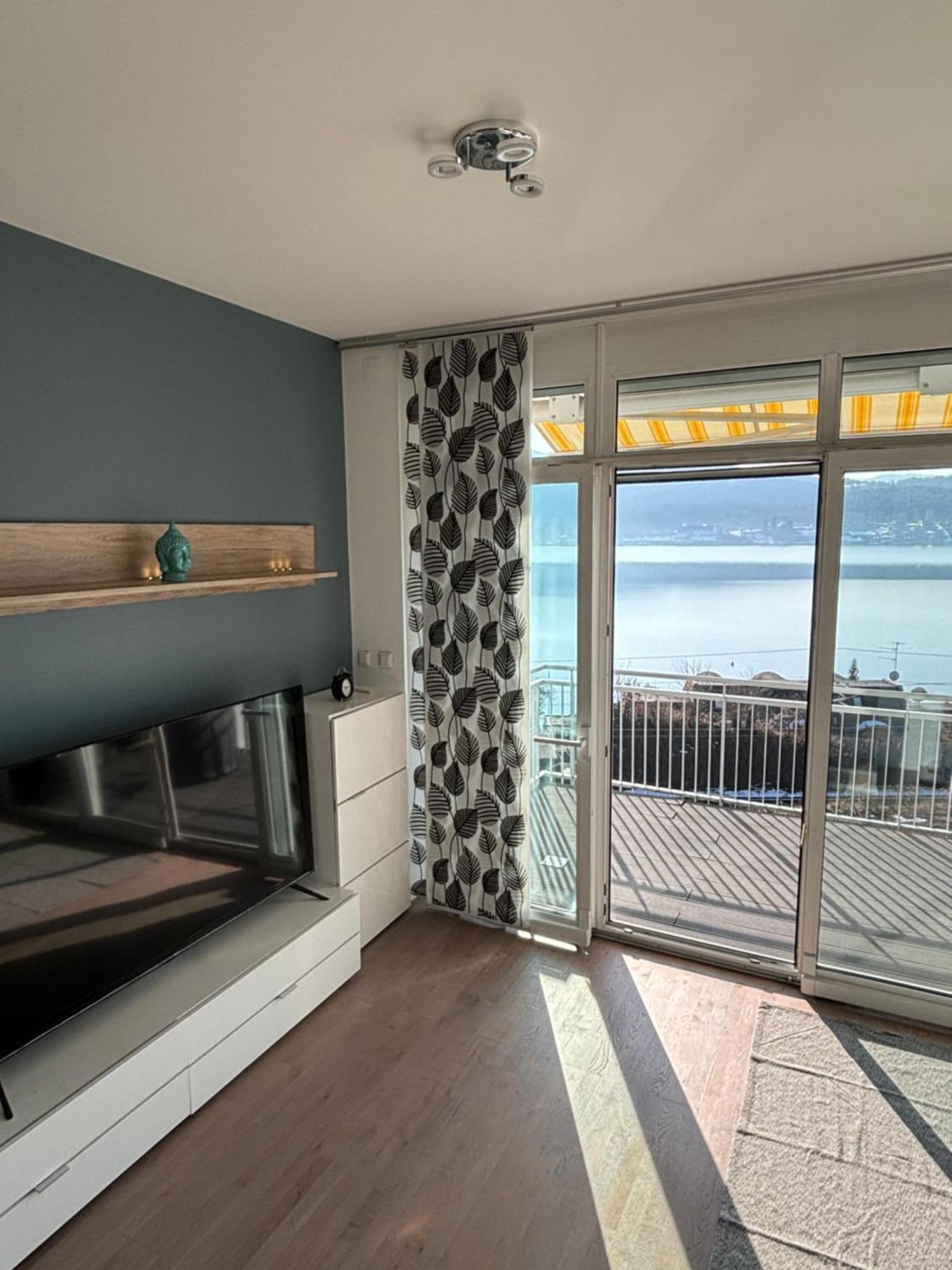 Appartement Mit Seeblick & Seezugang Sekull Exterior foto